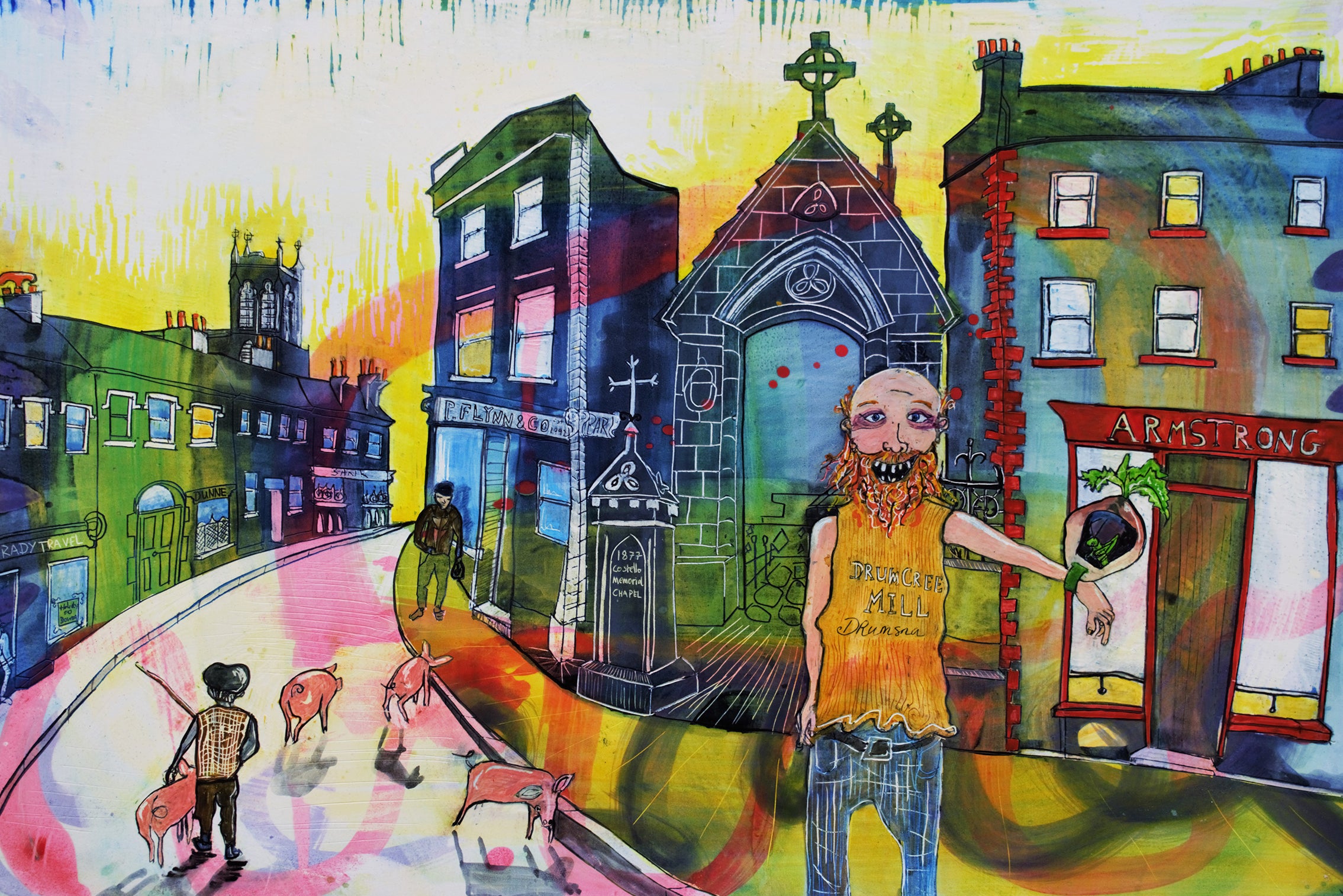 ARTWALL Exhibition and Book Launch of Brian O’Lynn