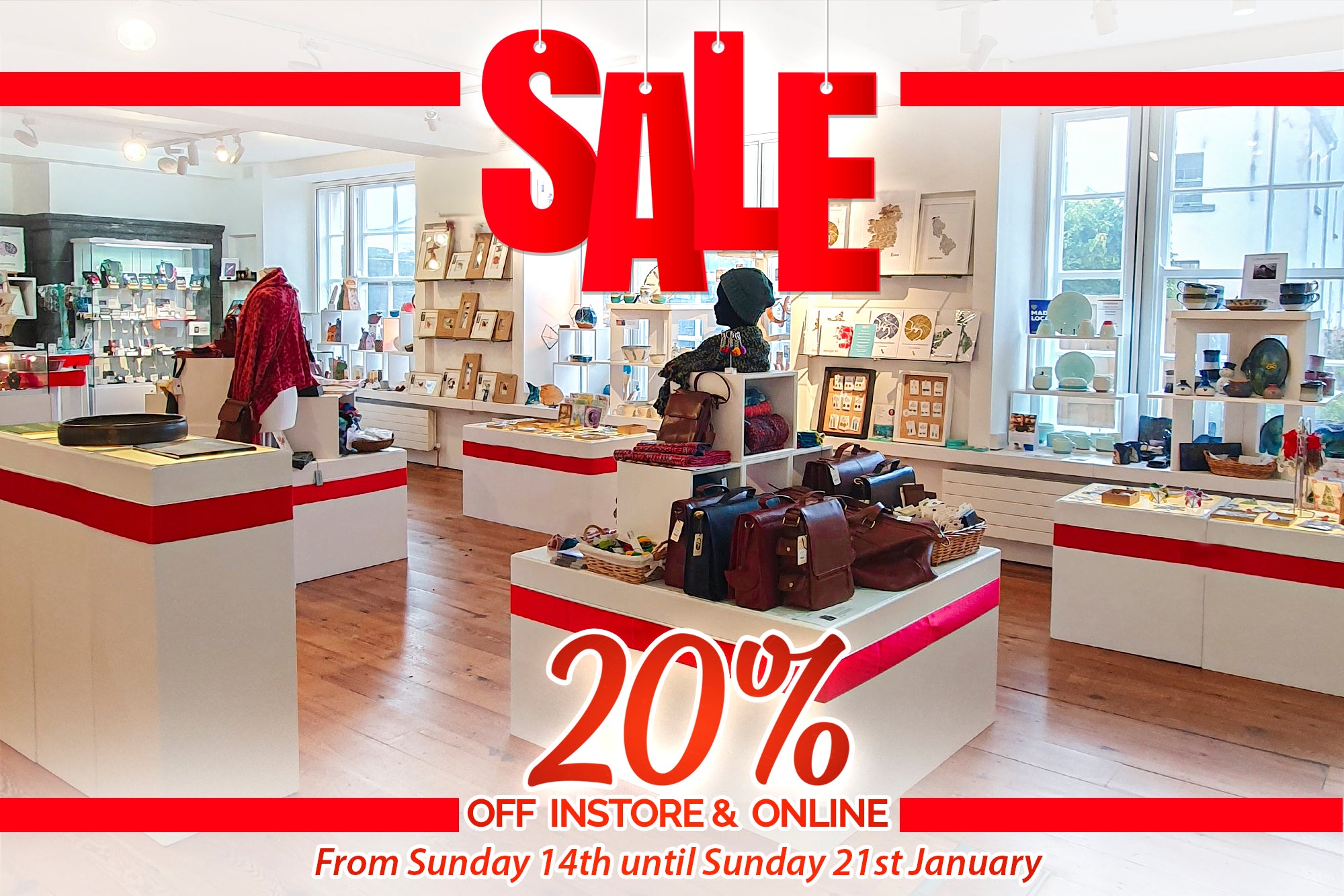 It's time for our January SALE