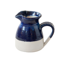 Blue & Cream Medium Jug