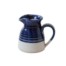 Blue & Cream Small Jug