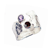 Amethyst & Garnet Faerie Tale Ring