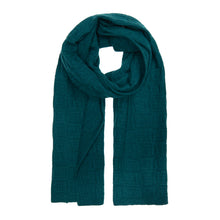 Brando Scarf - Teal Feather