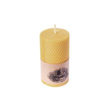 Beeswax Candle Short Large