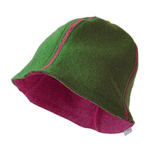 Sauna Hat Green / Pink