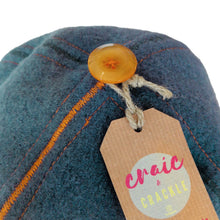 Sauna Hat Mid Blue / Moss Green