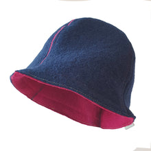 Sauna Hat Navy/ Pink