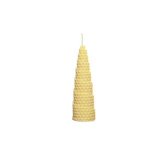 Beeswax Coiled Candle