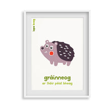 Gráinneog - Hedgehog