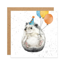 Hedgehog Watercolour Greeting Card