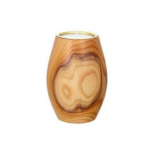 Yew Barrel Shaped Tea Light Holder