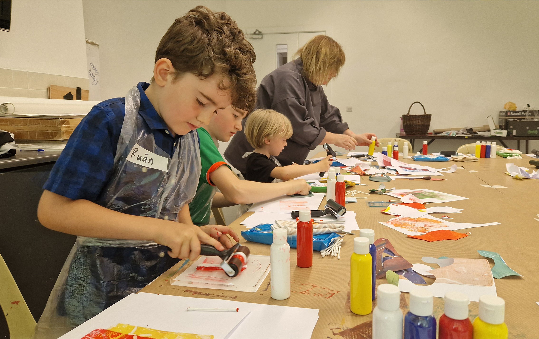 Cruinniú na nÓg 2022: "Suíl Eile" Children’s Printing Workshops with Ann Britton