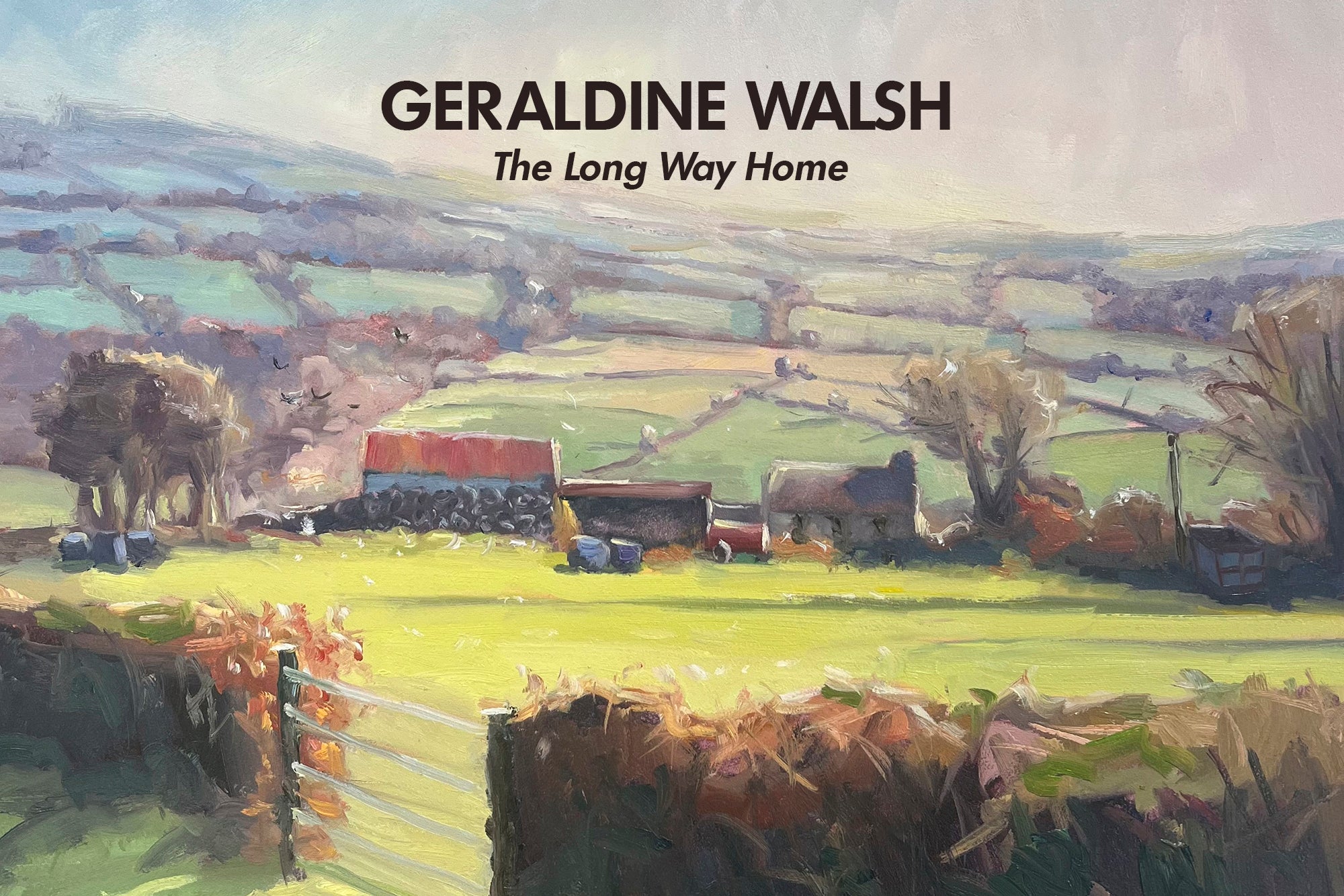 ARTWALL Geraldine Walsh - THE Long Way Home