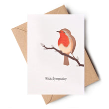 With Sympathy Robin Card