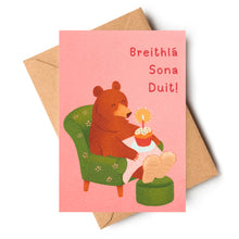 Breithlá Sona Duit - Béar Card