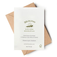 Breithlá Sona Duit - Béar Card
