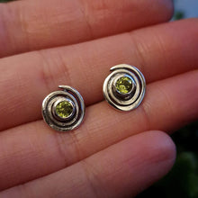 Peridot Sun Seeker Earrings
