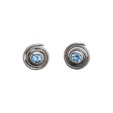 Blue Topaz Sun Seeker Earrings