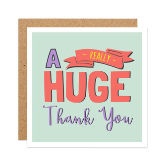 A Huge Thank You