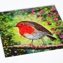 Robins Garden Print