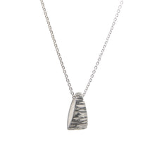 Stone & Sea Silver Single Pendant