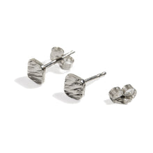 Stone & Sea Silver Stud Earrings
