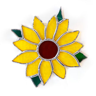 Sunflower - Stained Glass