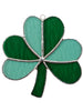 Shamrock - Stained Glass