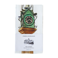 Town Clock Carrick On Shannon Tea Towel
