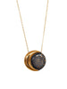 Phases of the Moon Necklace with Stars