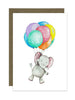 Elephant with Balloons