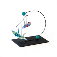 Turquoise Mini Desktop Crane Mobile