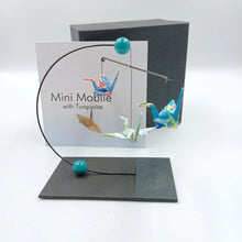 Turquoise Mini Desktop Crane Mobile
