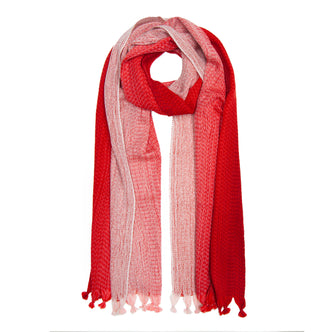 Cosmo Scarf - Red Embrace