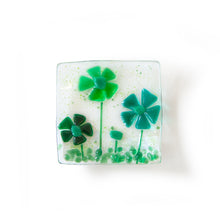 Green Flower Trinket Dish