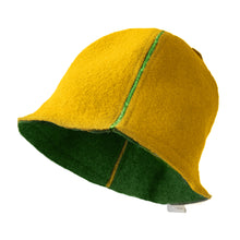 Sauna Hat Yellow/ Green