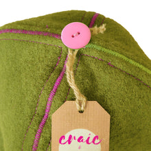 Sauna Hat Acid Green / Pink