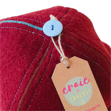 Sauna Hat Red / Light Blue