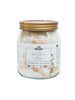 Rose and chamomile bath salts