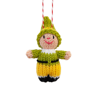 Elf Knitted Tree Ornament