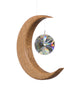 Artwood | Oak Medium Moon Suncatcher | Sun Crystal
