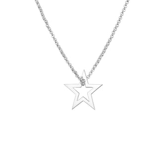 Sterling Silver NightScapes - Twinkle Twinkle Little Star Pendant