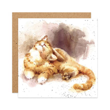 Kitten Watercolour Greeting Card