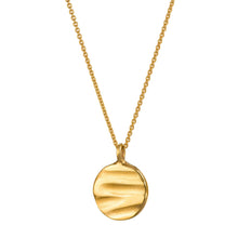 Grand Soft Day Gold Disc Necklace