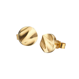 Grand Soft Day Gold Stud Earrings